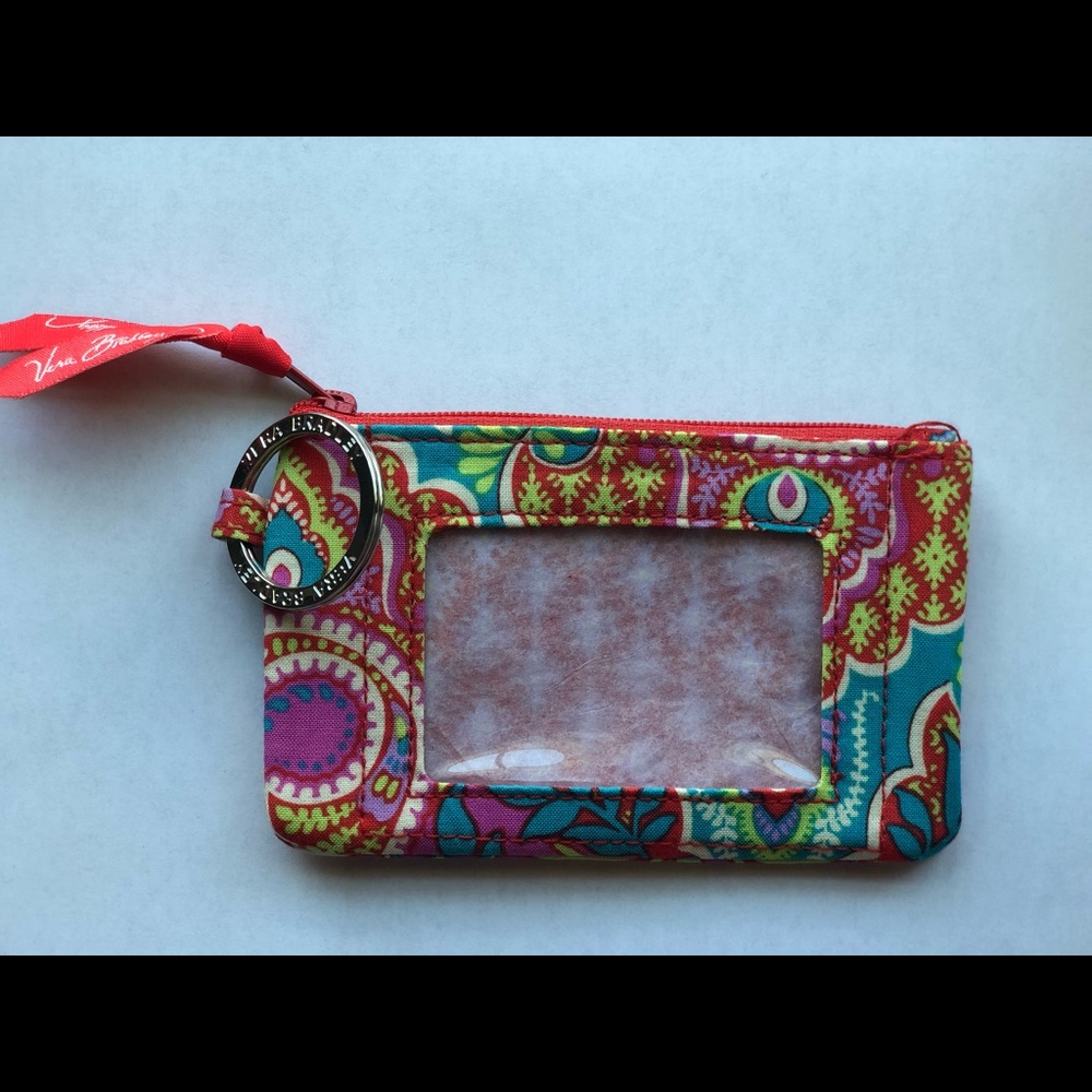 Vera Bradley Zip ID Case in “Paisley in Paradise”